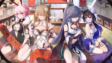 honkai impact chinese new year live wallpaper