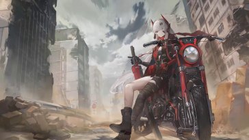 lucia's bike rampage live wallpaper