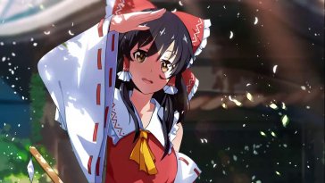 shrine maiden reimu hakurei live wallpaper