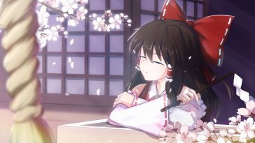 reimu hakurei: guardian of gensokyo live wallpaper