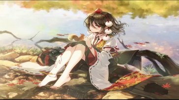 shameimaru aya (touhou project) live wallpaper