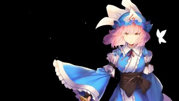 yuyuko saigyouji animated wallpaper