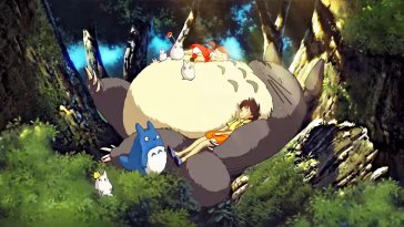 totoro sleeping live wallpaper