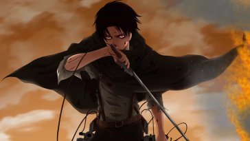 levi ackerman from aot live wallpaper