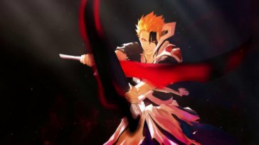 ichigo dual sword bankai form live wallpaper