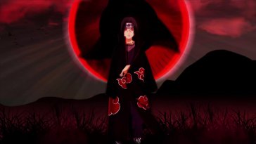 uchiha itachi akatsuki live wallpaper