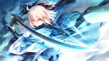 okita souji's legacy in fate/grand order live wallpaper