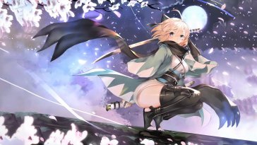 okita souji: the shinsengumi's blade live wallpaper