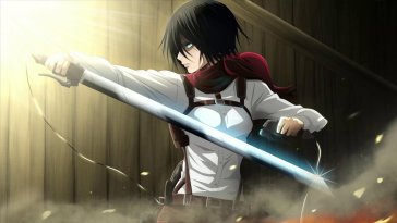 mikasa ackerman warrior live wallpaper