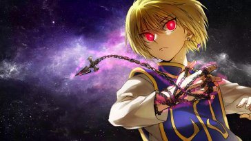 kurapika with red eyes live wallpaper