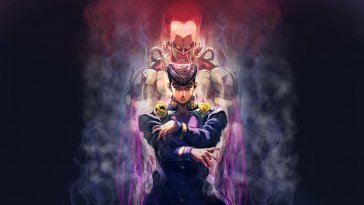 josuke higashikata stands calmly live wallpaper