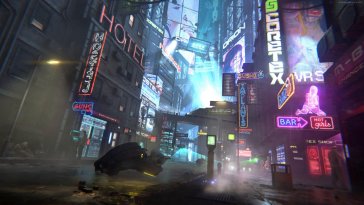 cyberpunk neon city live wallpaper