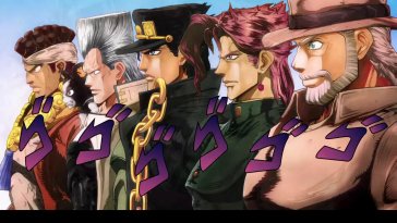 jojo's stardust crusaders live wallpaper