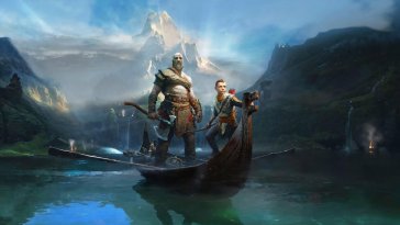 kratos and atreus live wallpaper