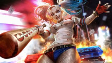 harley quinn live wallpaper