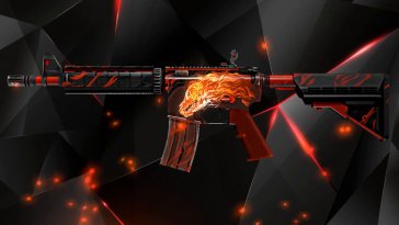 counter-strike m4a4 howl live wallpaper