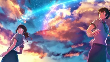 kimi no na wa (your name) live wallpaper