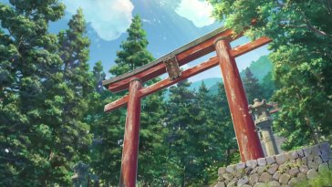 torii gate live wallpaper