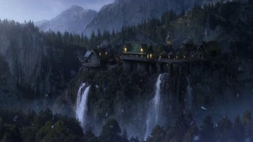 rivendell landscape live wallpaper