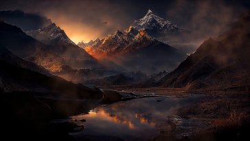 mountains landscapes live wallpaper