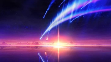 comet falling live wallpaper