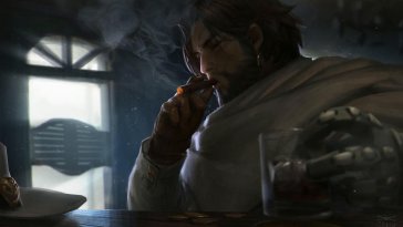 mccree (overwatch) live wallpaper