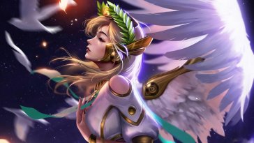 mercy angel live wallpaper