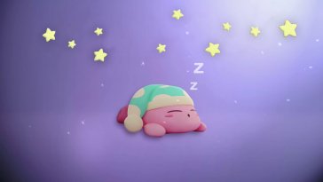 sleeping kirby live wallpaper