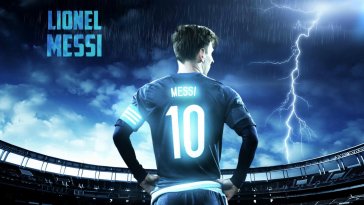 leo messi live wallpaper