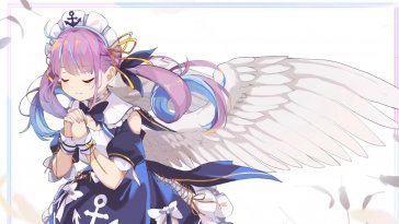 hololive aqua angel live wallpaper