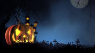 pumpkin lantern live wallpaper