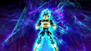 blue force (dragon ball legends) live wallpaper