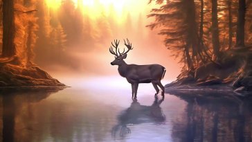 deer live wallpaper