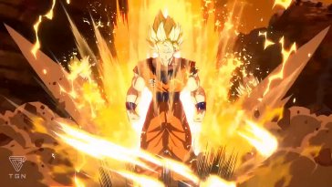 goku from dragon ball fighter z animated wallpaper