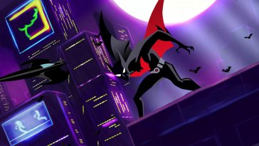 batman beyond's superman live wallpaper