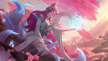 ahri spirit blossom live wallpaper