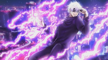 gojo satoru with sharp and thin strokes (jujutsu kaisen) live wallpaper