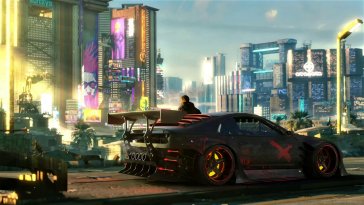 nissan (cyberpunk 2077) live wallpaper