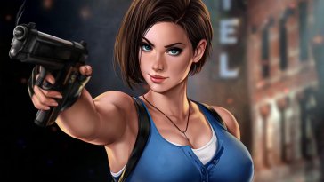 jill valentine (resident evil) live wallpaper