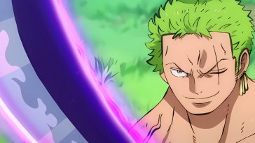 zoro with purple sword live wallpaper