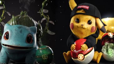 pikachu and bulbasaur live wallpaper