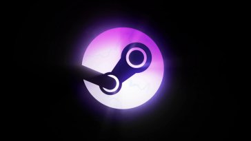 steam logo purple live wallpaper