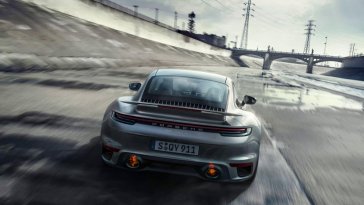 porsche 911 turbo s silver metallic live wallpaper