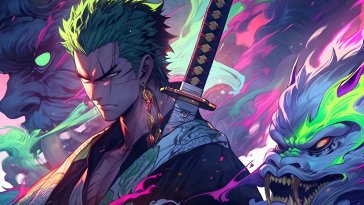 pirate hunter zoro live wallpaper