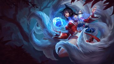 ahri league's enchantress live wallpaper