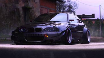 bmw m3 e46 black live wallpaper