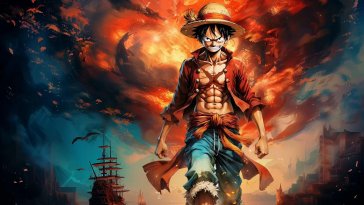 luffy the pirate king live wallpaper