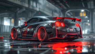 nissan gt-r r35 nismo live wallpaper