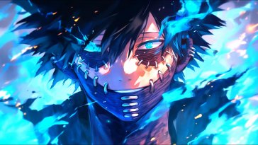 dabi blueflame live wallpaper