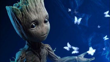 baby groot live wallpaper